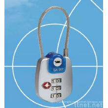 Digits Combination Zipper Padlock / TSA Lock